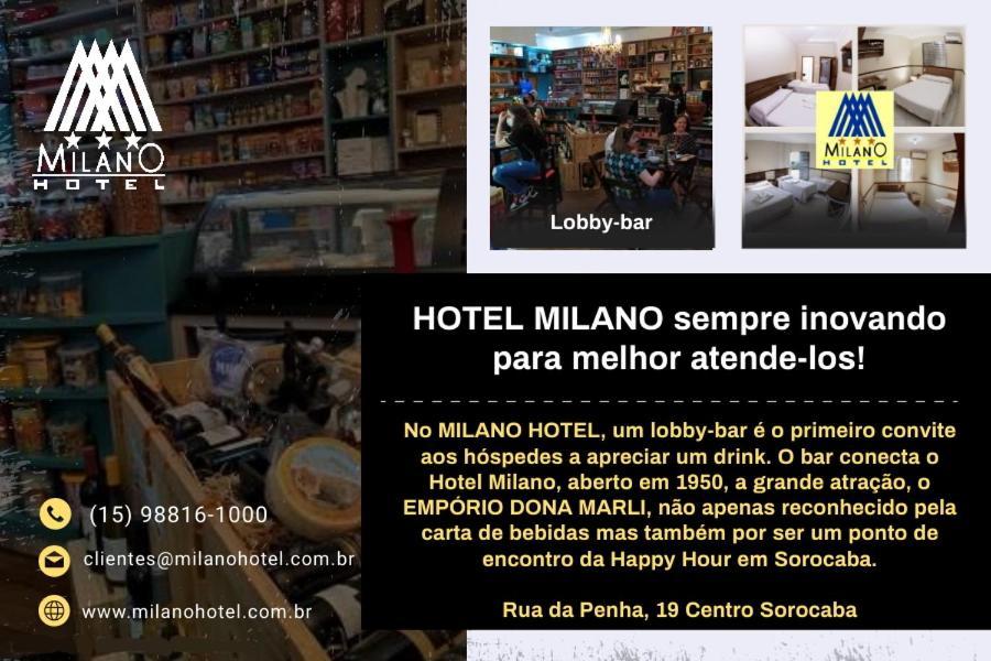 Hotel Milano Sorocaba Dış mekan fotoğraf